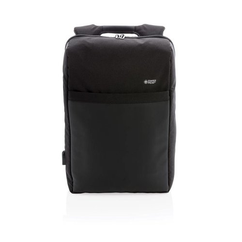 Swiss peak PVC-vrije 15.6" RFID laptop tas P762.371 Swiss peak PVC-vrije 15.6" RFID laptop tas P762.371
