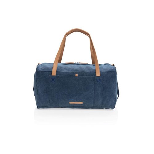 Canvas reis/weekendtas PVC vrij P762.471 Canvas reis/weekendtas PVC vrij P762.471