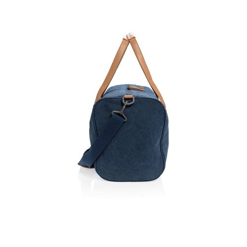 Canvas reis/weekendtas PVC vrij P762.471 Canvas reis/weekendtas PVC vrij P762.471