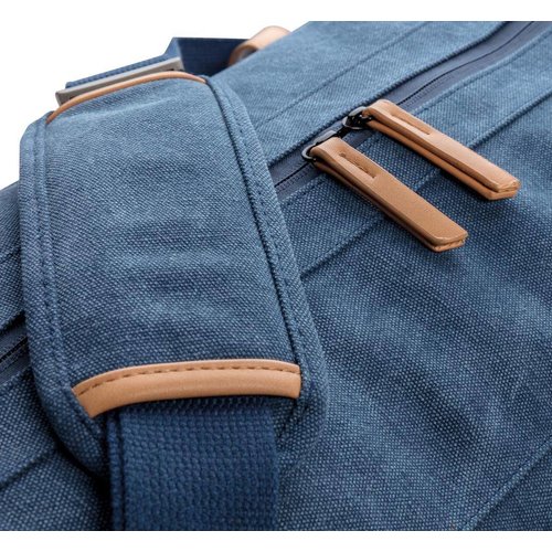 Canvas reis/weekendtas PVC vrij P762.471 Canvas reis/weekendtas PVC vrij P762.471