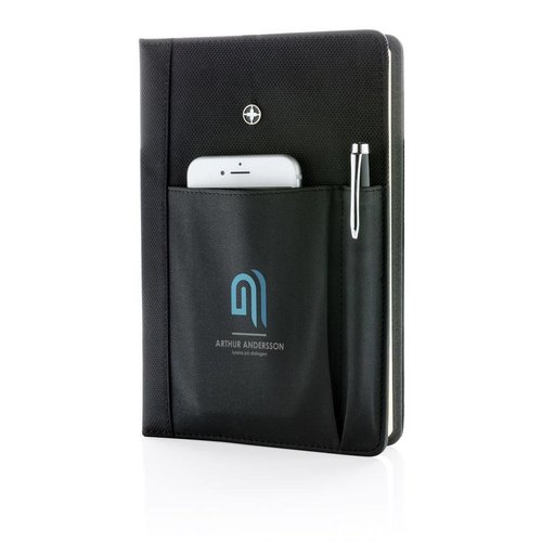 Hervulbaar notitieboek en pen set P773.320