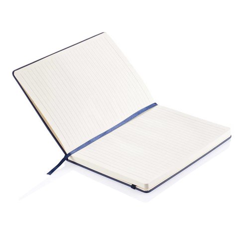 DeBle Deluxe hardcover PU A5 notitieboek met logo embossing P773.42