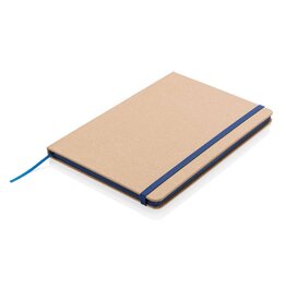 Eco-vriendelijk A5 kraft notitieboek P773.95 met kraftpapieren omslag en 144 gelinieerde pagina's van gerecycled papier