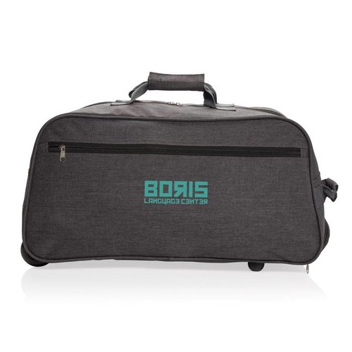 DeBle weekend trolley p790.20 bedrukt reistas relatiegeschenk