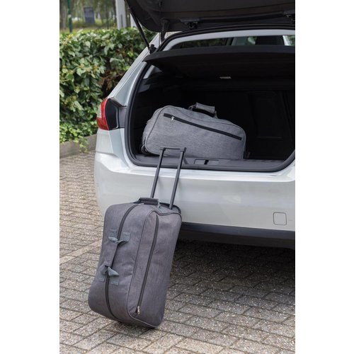 DeBle weekend trolley p790.20 bedrukt reistas relatiegeschenk