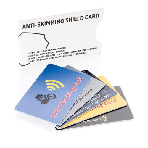 DeBle RFID anti-skimming beschermkaart P820.523 tegen skimmen