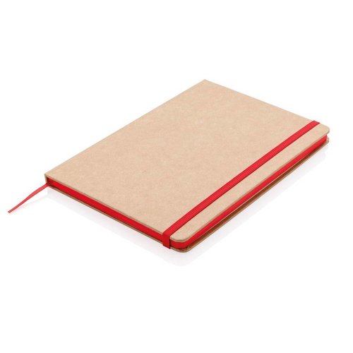 DeBle Eco-vriendelijk A5 kraft notitieboek met logo P773.95
