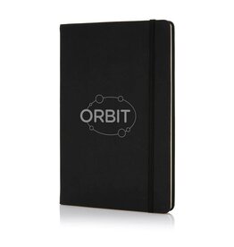 DeBle Deluxe hardcover PU A5 notitieboek met logo embossing P773.42