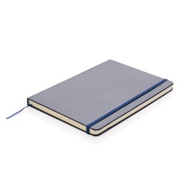 A5 hardcover notitieboek P773.21 met 144 gelinieerde pagina's, harde kaft en elastische sluiting