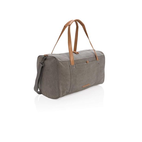 Canvas reis/weekendtas PVC vrij P762.471 Canvas reis/weekendtas PVC vrij P762.471