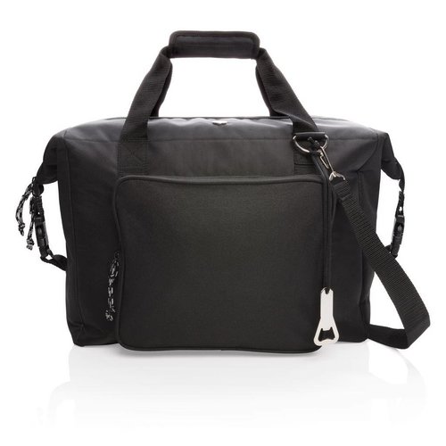 xxl tote duffle koeltas P422030 DeBle 40L deluxe polyester koelbag met PEVA isolatie en flesopener