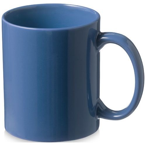 Santos keramische mok 330 ml 100378 in verschillende kleuren met logo