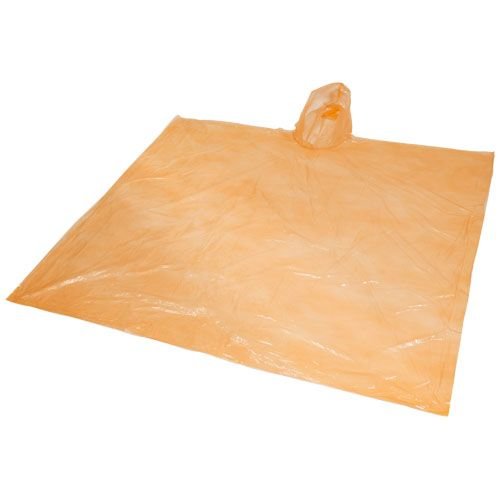 Ziva wegwerp regenponcho met opbergtasje 100429 Ziva wegwerp regenponcho met opbergtasje 100429