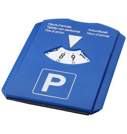 DeBle parkeerschijf bedrukt Spot 5-in-1 104158 autopromo relatiegeschenk voor bedrijven