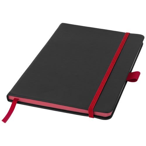 DeBle Color edge A5 notitieboek met gekleurde paginaranden bedrukken met logo