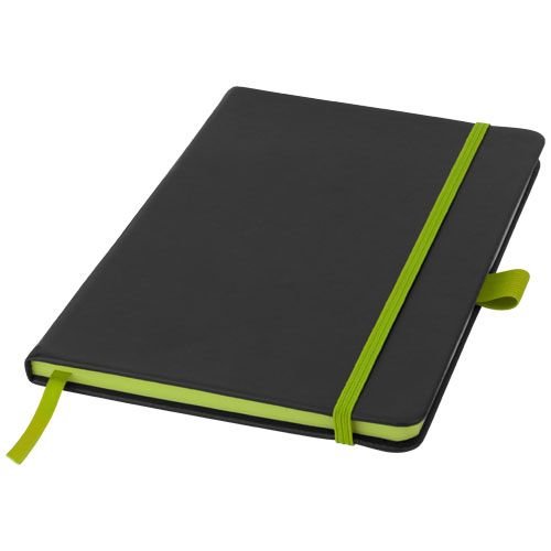 DeBle Color edge A5 notitieboek met gekleurde paginaranden bedrukken met logo