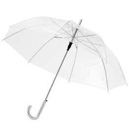 Kate transparante automatische paraplu 23 inch 10903900 met logo