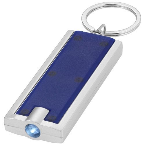 Castor LED-zaklamp sleutelhanger 118012 bedrukt met logo
