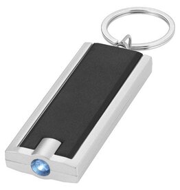 Castor LED-zaklamp sleutelhanger 118012 bedrukt met logo