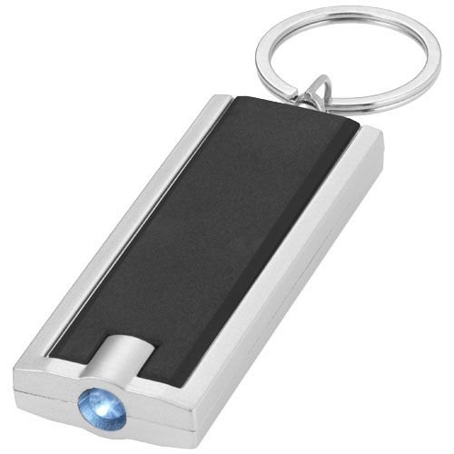 Castor LED-zaklamp sleutelhanger 118012 bedrukt met logo