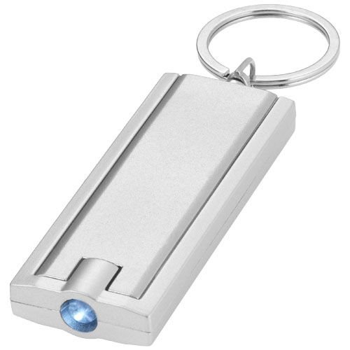 Castor LED-zaklamp sleutelhanger 118012 bedrukt met logo