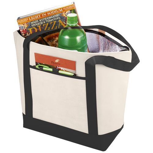 Lighthouse non woven koeltas 120085 met ruim koelvak, voorvak en lange schouderhengsels bedrukken met logo