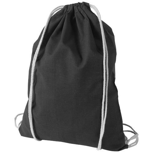 DéBlé Oregon premium 100 g/m² katoenen rugzak bedrukken met logo