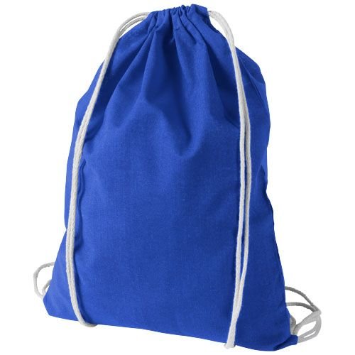 DéBlé Oregon premium 100 g/m² katoenen rugzak bedrukken met logo