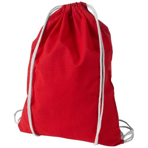DéBlé Oregon premium 100 g/m² katoenen rugzak bedrukken met logo