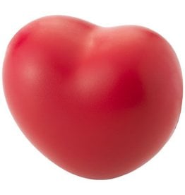 DeBle stressbal hart bedrukken met logo PU foam anti stress