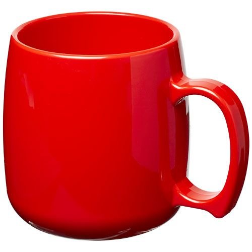 Classic kunststof mok 300 ml 210012 bedrukt met logo