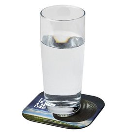 Brite Mat® vierkante onderzetter met bandmateriaal