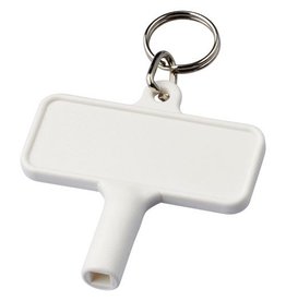 Largo kunststof radiatorsleutel met sleutelhanger