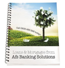 Desk-mate® A4 notitieboek met synthetische omslag