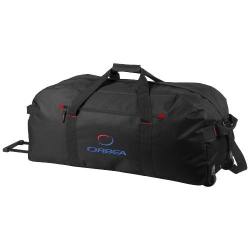 Vancouver reistrolley van 600D polyester bedrukt met bedrijfslogo