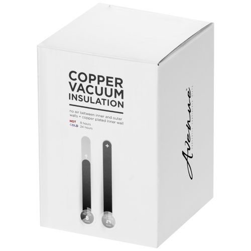 DeBle Geo koper vacuüm drinkbeker 350 ml 100455 bedrukken met logo