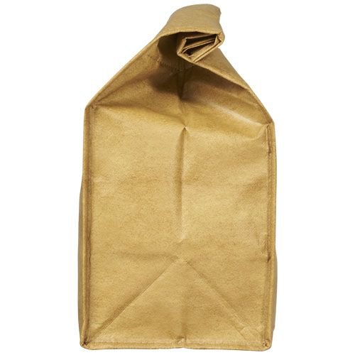 Papyrus kleine koeltas met roll-top sluiting en geïsoleerd hoofdvak bedrukken met logo