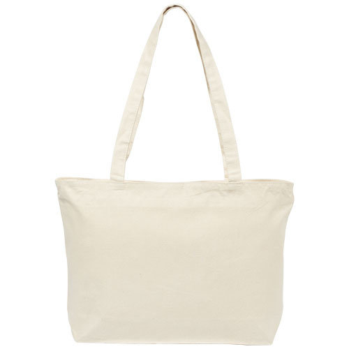 Ningbo katoenen tas met rits bedrukken met logo