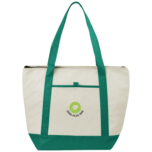 Lighthouse non woven koeltas 120085 met ruim koelvak, voorvak en lange schouderhengsels bedrukken met logo