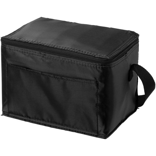 Kumla koeltas 120092 van 210D polyester met PEVA-isolatie, voorvak en verstelbare schouderband bedrukken met logo