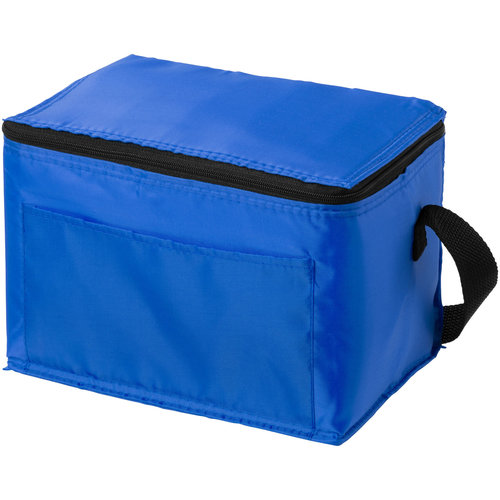 Kumla koeltas 120092 van 210D polyester met PEVA-isolatie, voorvak en verstelbare schouderband bedrukken met logo