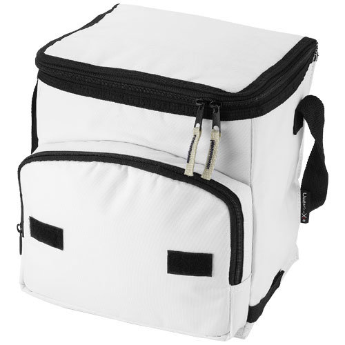 Stockholm opvouwbare koeltas 119095 van 600D polyester met opvouwbaar ontwerp, verstelbare schouderband en hoofdvak met ritssluiting bedrukken met logo