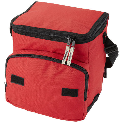 Stockholm opvouwbare koeltas 119095 van 600D polyester met opvouwbaar ontwerp, verstelbare schouderband en hoofdvak met ritssluiting bedrukken met logo