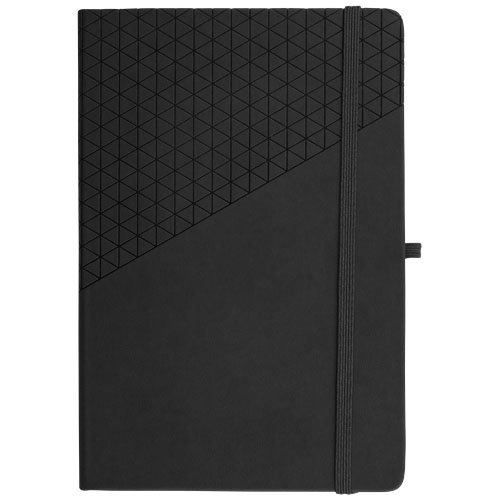 DéBlé Soft Touch patroon A5 notitieboek 10688100 bedrukt met logo