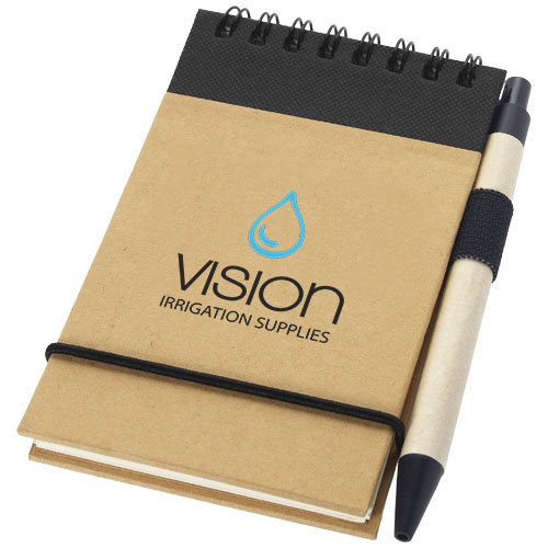DeBle Zuse A7 notitieboek met pen bedrukken met logo