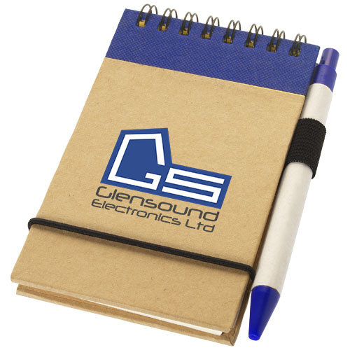 DeBle Zuse A7 notitieboek met pen bedrukken met logo