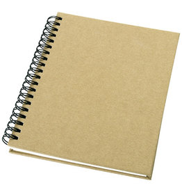DéBlé Mendel A6 gerecycled notitieboek bedrukt met logo