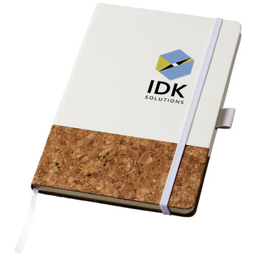 DéBlé Evora A5 kurk notitieboek 107320 bedrukt met logo