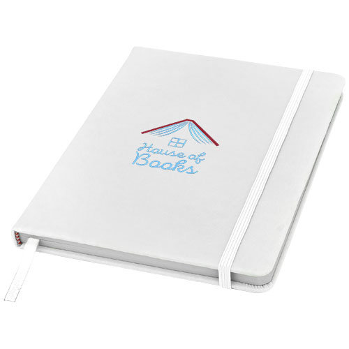 DéBlé Spectrum A5 blanco notitieboek 107091 bedrukt met logo