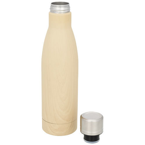 Vasa 500 ml hout-look koper vacuüm geïsoleerde drinkfles